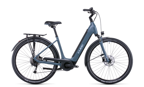 Cube Supreme Sport Hybrid One  500 greyblue n blue